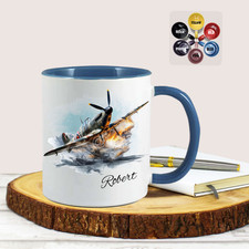 Spitfire Mug: Personalised