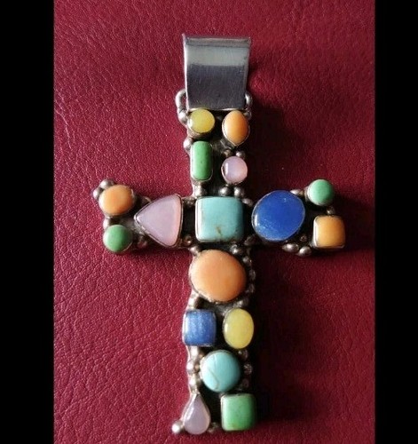 Solid silver crucifix 925 - silver,