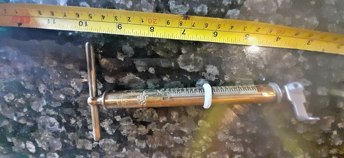Vintage salter brass spring - vintage,