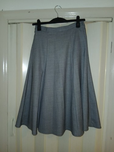 Damart grey wool blend midi - damart,