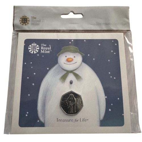 2019 the snowman 50p royal - 50p,