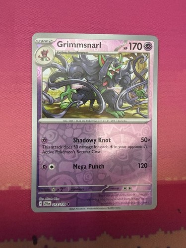 Pokemon card grimmsnarl - pokemon,