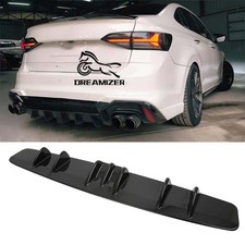 33" Gloss Black Rear Bumper 7