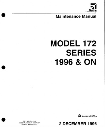 Cessna model 172 series - 172,