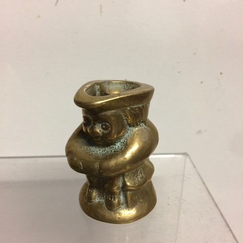 Vintage brass toby jug - vintage,