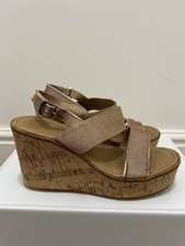Dune London Rose Gold Wedge