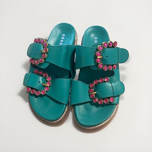 Boden green leather - boden,