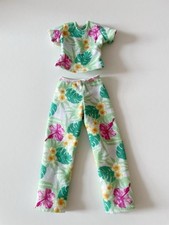 GLO-UP Girls Tiffany Blonde Fashion Doll Tropical Pyjamas