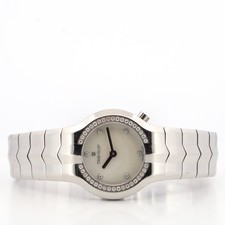 TAG Heuer Alter Ego White Mother of Pearl Diamond bezel Women's Watch - WAA1416