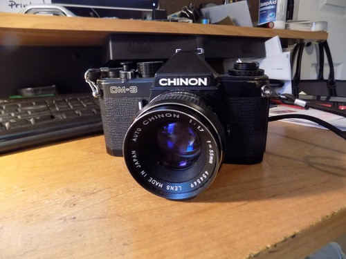 Chinon 55mm camera w - cm-3, w/