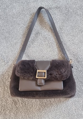 Womens brown faux fur - brown,