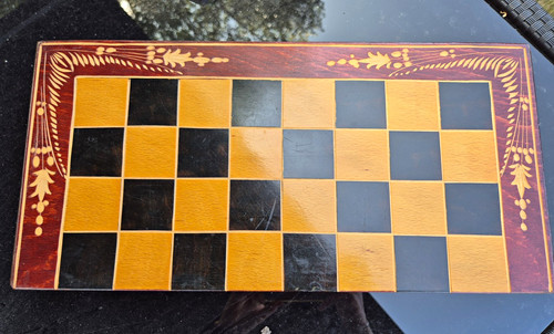 Wood folding chess - folding, &