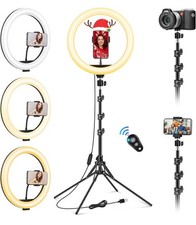 Ring Light with Tripod Stand &