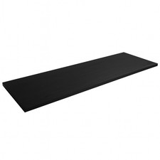 Black MDF Shelf Panel –