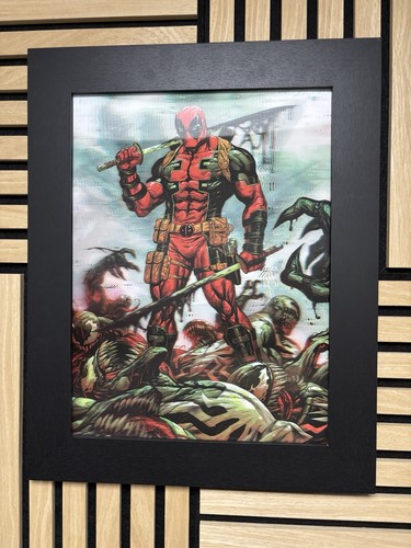 Deadpool lenticular poster - 3d,