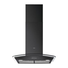 AEG DTX3640B Curved Glass Chimney Hood 60cm in Black