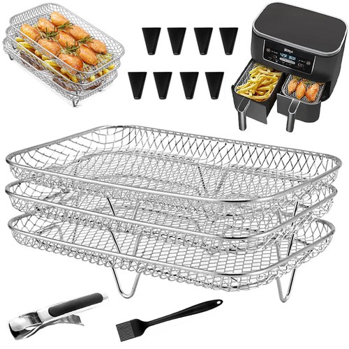 Rectangle air fryer rack - air,