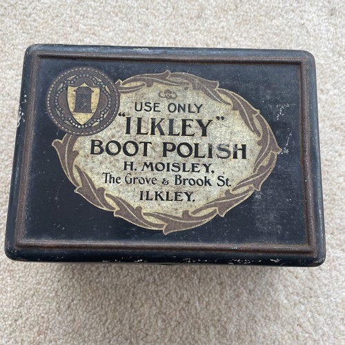 Vintage tin ilkley boot - ilkley,
