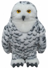 12" Snowy Owl teddy SNOWY OWLS