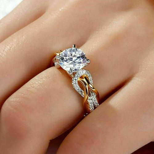 50ct round diamond 14k - 2.50ct,