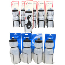 Drinks Bottle JobLot Sports Cap Easy Fill Wide Top 650/700ml With Bottle Cages