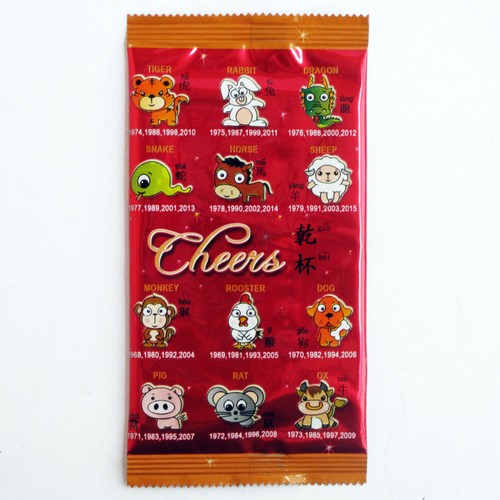 Wet towel chinese - chinese, zodiac