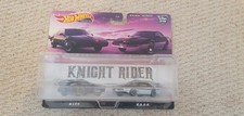 Hot Wheels Premium Kitt Knight Rider Car Culture Premium Real Riders K.I.T.T