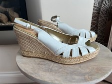 Monsoon ladies white wedge