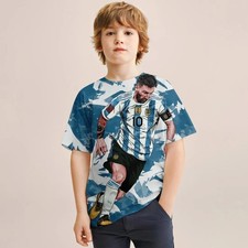 Messi Fans Summer Kids Boys