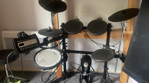 Roland electronic drum kit - electronic,