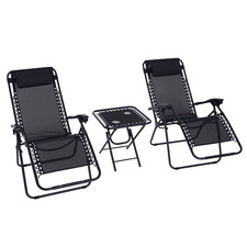 Outsunny 3PC Zero Gravity