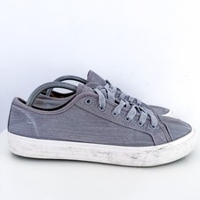Mens Grey Lace Up Pumps Trainers Casual Shoes Size UK 9 EU 43