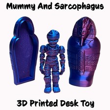 Egyptian Mummy And Sarcophagus
