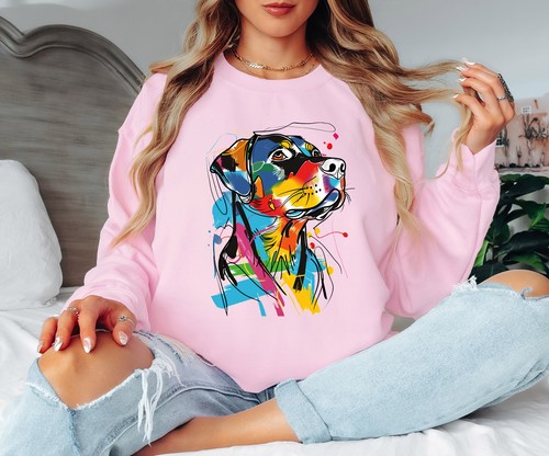 Colourful rottweiler womens - colourful,