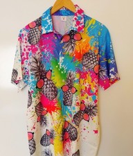 Hawaiian Shirt XL, Pineapple