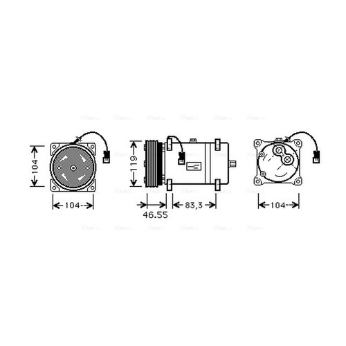 Air con compressor - con,