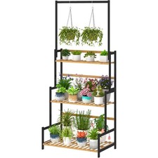 3 Tier Bamboo Ladder Shelf