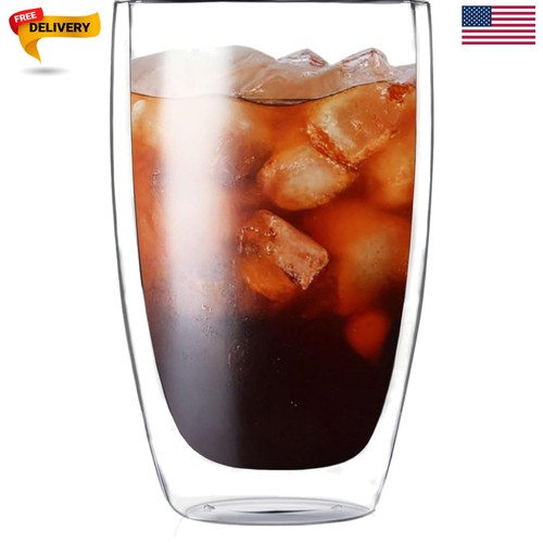 17oz double walled glass - double,