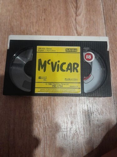 Mcvicar pre cert - mcvicar, betamax