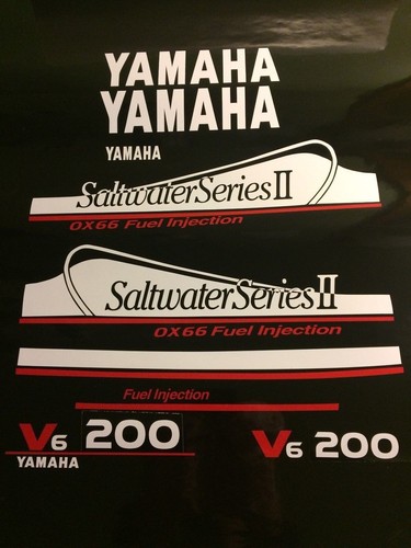 Yamaha ox66 saltwater - ox66, decal