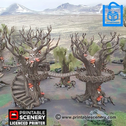 Elven walkway tabletop - elven, gaming