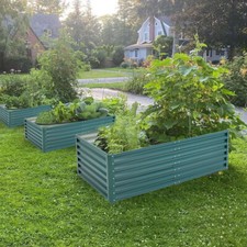 Metal garden raised bed - raised,