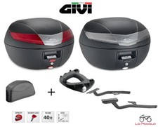 GIVI Bauletto Suitcase V40 N NT 40 Lt + Brackets 166FZ Honda VFR 800 Vtec 2004