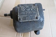 BSA PRE WAR 3 SPEED GEARBOX
