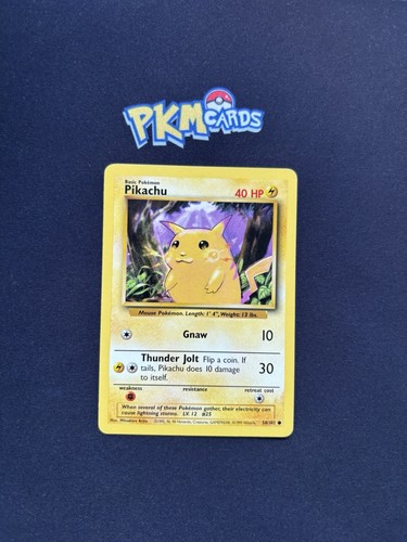 Pokémon tcg pikachu base - base, set
