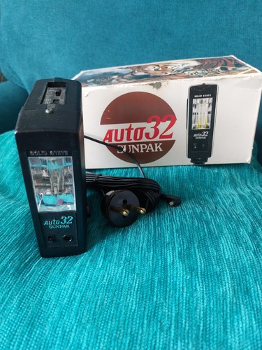Vintage sunpak auto flash - sunpak,