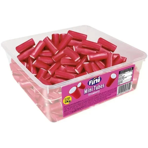 Fini strawberry mini tubes 1kg - strawberry,