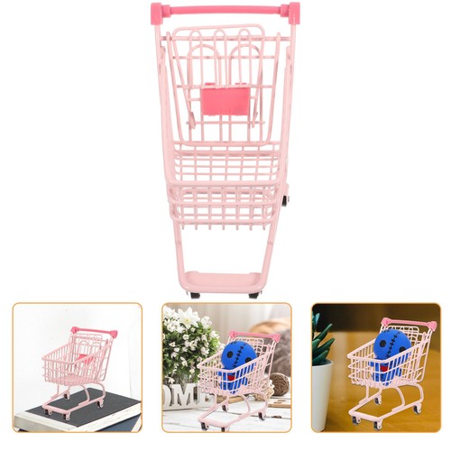 Small pink shopping - pink, cart
