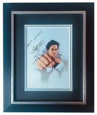 Jackie Chan Signed 10x8 Framed