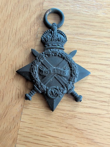 Wwi 1914 star medal pte - 1914-15,
